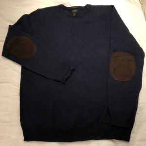J crew slim fit blue sweater.